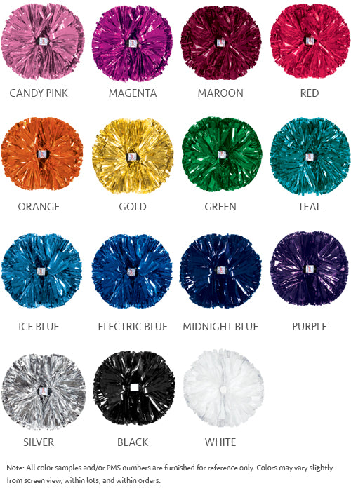 Metallic Cheer Poms - 5