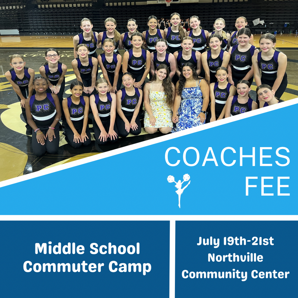 2024 Middle School Commuter Camp Coaches Fee